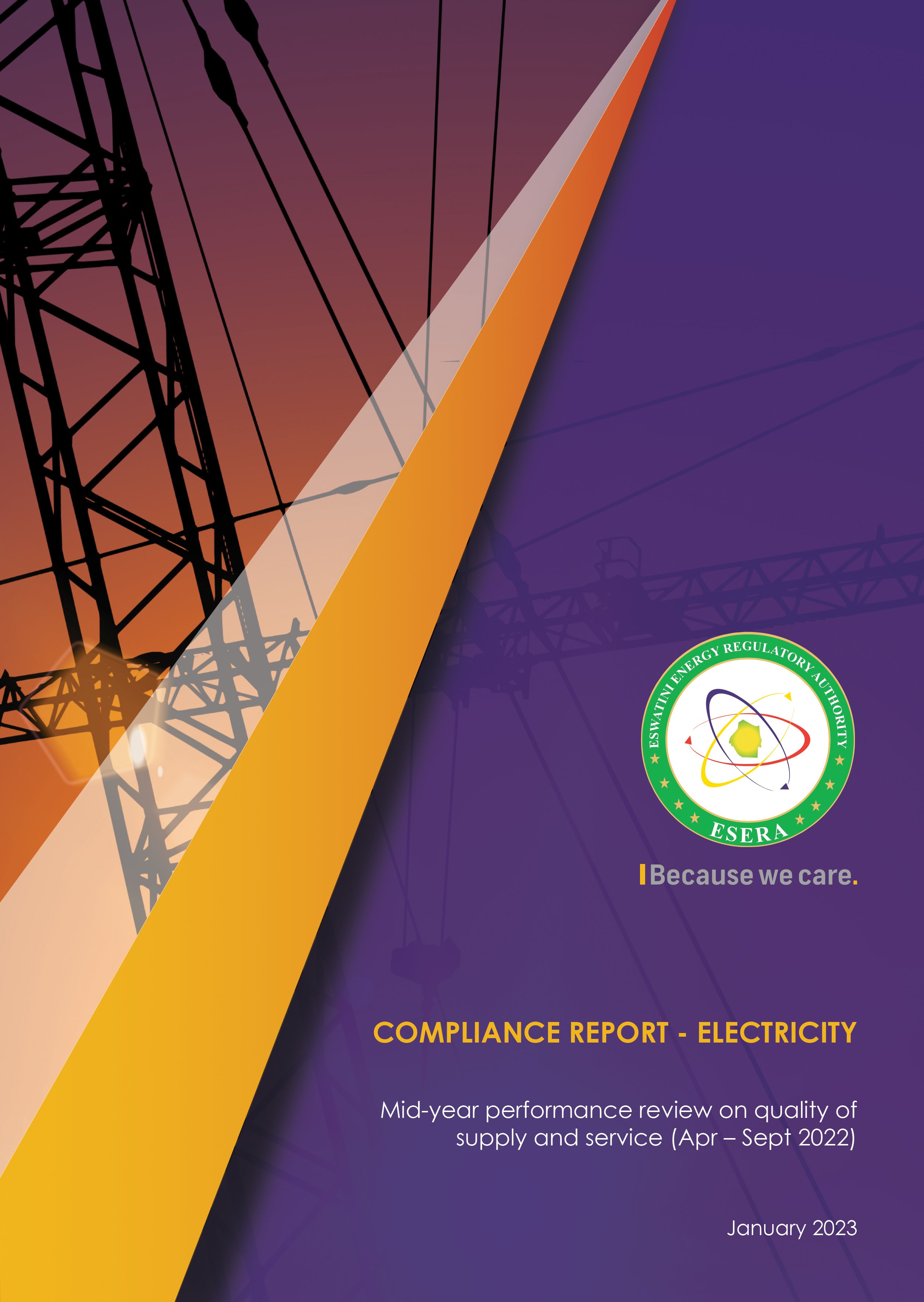 Publications ESERA BI-Annual Compliance Report Apr - Sept 2022
